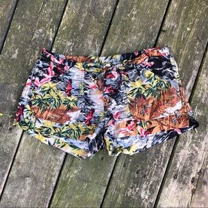 Lucky Brand Dungarees Beach Shorts